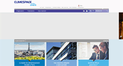 Desktop Screenshot of climespace.fr